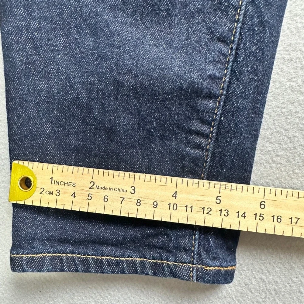 Levis Premium 512 Slim Taper Jeans Mens 31x28 Dark Indigo Wash Blue Denim Big E